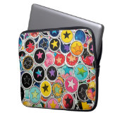 Elektronicatas – Duurzame en georganiseerde techno Laptop Sleeve (Voorkant Links)