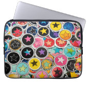 Elektronicatas – Duurzame en georganiseerde techno Laptop Sleeve (Voorkant)