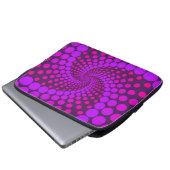 Elektronicatas met grillig mooi design laptop sleeve (Voorkant onderkant)