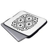 Elektronicatas Minimalistisch Marokkaans Geometris Laptop Sleeve (Voorkant onderkant)
