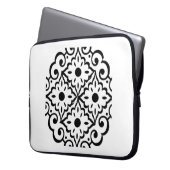 Elektronicatas Minimalistisch Marokkaans Geometris Laptop Sleeve (Voorkant Links)