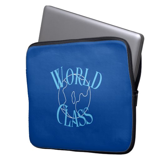 Elektronicatas van wereldklasse laptop sleeve (Voorkant Links)
