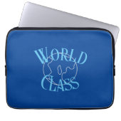 Elektronicatas van wereldklasse laptop sleeve (Voorkant)