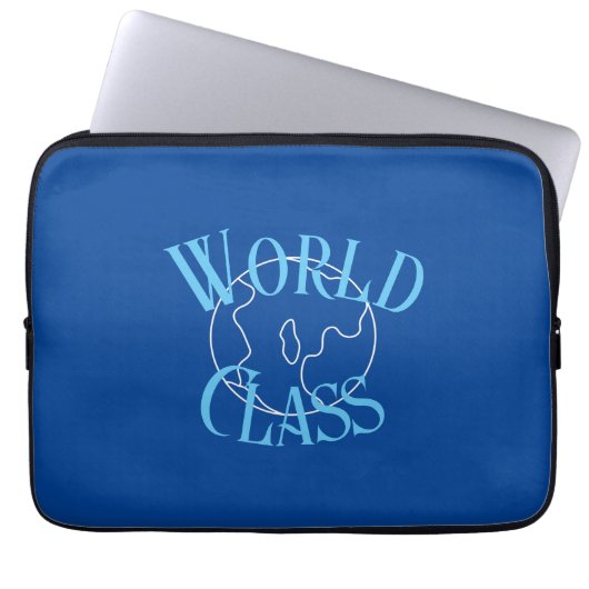 Elektronicatas van wereldklasse laptop sleeve (Voorkant)