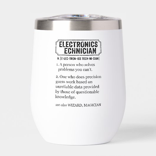 Elektronicus Grappige Definitie (Voorkant)