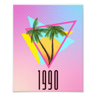 Elektronisch 1990 foto afdruk
