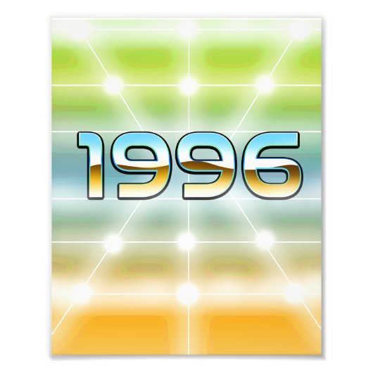 Elektronisch 1996 foto afdruk (Voorkant)