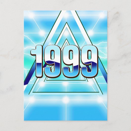 Elektronisch 1999 briefkaart (Voorkant)