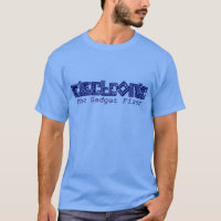 Elektronisch blauw de gadget fixer T-shirt