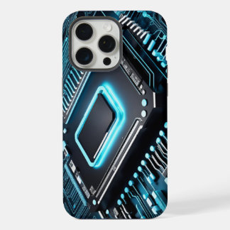 elektronisch circuit iPhone 15 pro max case