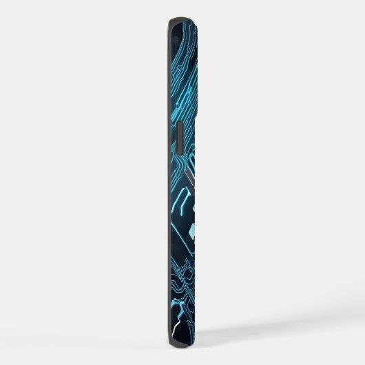 elektronisch circuit iPhone hoesje (Rechterkant)