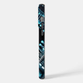 elektronisch circuit iPhone hoesje (Linkerkant)