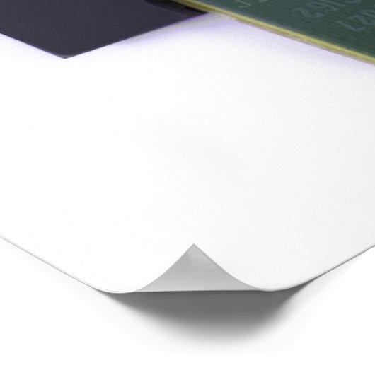 elektronisch circuit poster (Hoek)