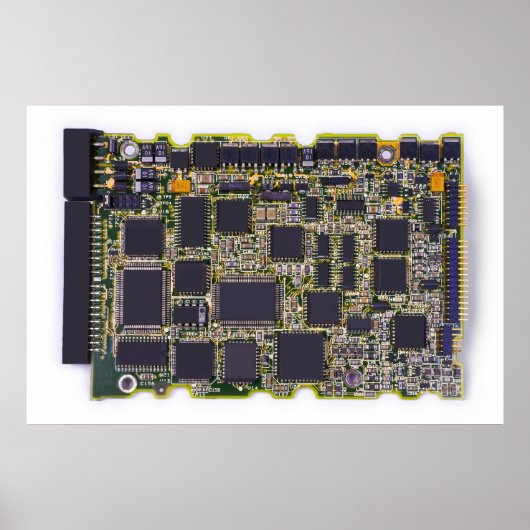 elektronisch circuit poster (Voorkant)