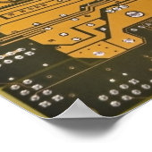 elektronisch circuit poster (Hoek)