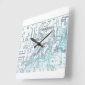 elektronisch circuit vierkante klok (Hoek)