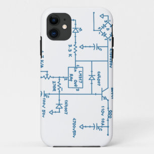 elektronisch circuitschema technologie blueprint g Case-Mate iPhone case