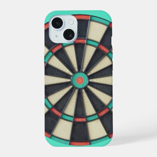 Elektronisch Dartbord iPhone 15 Case (Achterkant)