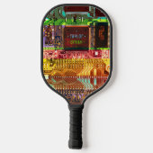 Elektronisch gedrukte schakeling Colorful Geek Aan Pickleball Paddle (Achterkant)