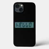 Elektronisch hallo-displaybericht Case-Mate iPhone case (Achterkant)