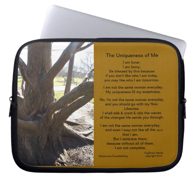 Elektronisch Hoesje Laptop Sleeve (Voorkant)