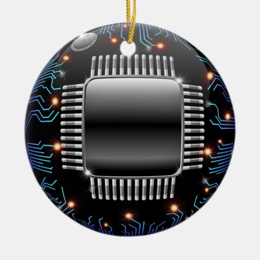 Elektronisch Ornament voor een motorcircuit (Voorkant)