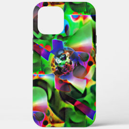 Elektronisch planetarium met groene tinten Case-Mate iPhone case