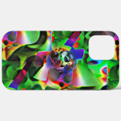 Elektronisch planetarium met groene tinten Case-Mate iPhone case (Achterkant (horizontaal))