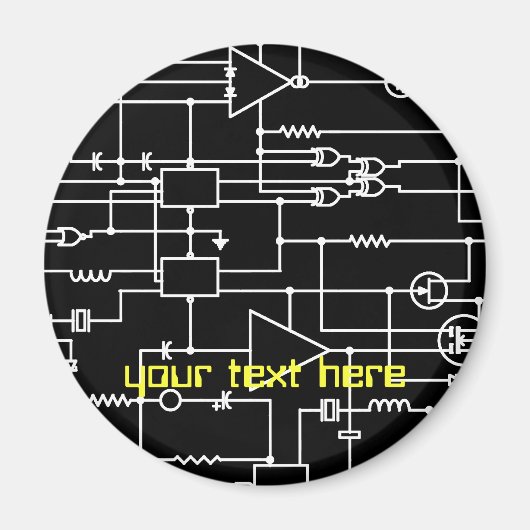 elektronisch project magneet (Voorkant)