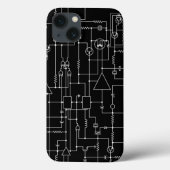 elektronisch projectcircuit Case-Mate iPhone case (Achterkant)