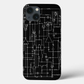 elektronisch projectcircuit Case-Mate iPhone case (Achterkant)