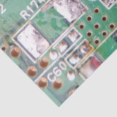 Elektronisch schakelpapier tissuepapier (Detail)