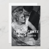 Elektronisch sparen de Datum Sjabloon met Foto, sp Kaart (Voorkant / Achterkant)