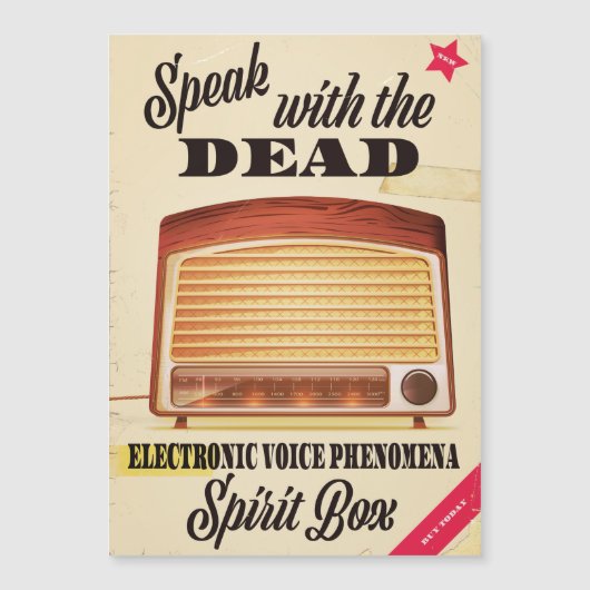 Elektronisch spraakfenomeen Ghost-jacht AD. (Voorkant)