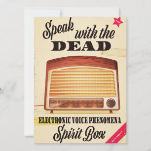 Elektronisch spraakfenomeen Ghost-jacht AD.