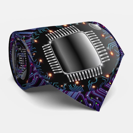 Elektronisch Stropdas voor een motorcircuit (Opgerold)