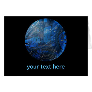 elektronisch wereldbol