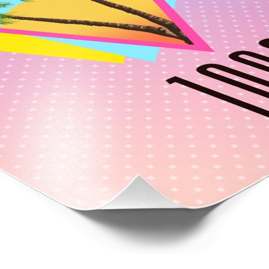 Elektronische 1990 foto afdruk (Hoek)