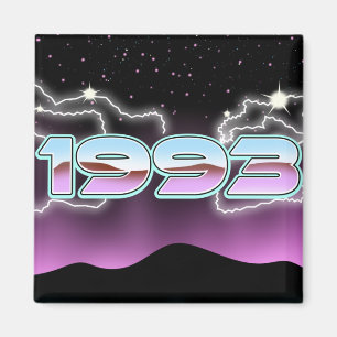 Elektronische 1993 sleutelhanger ansichtkaart magneet
