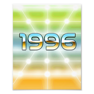 Elektronische 1996 foto afdruk