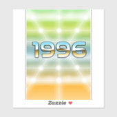 Elektronische 1996 sticker (Vel)