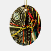 Elektronische aansluiting van computermainboard keramisch ornament (Rechts)