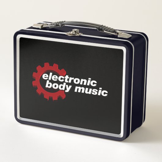 Elektronische Body Music EBM-belettering (Voorkant)