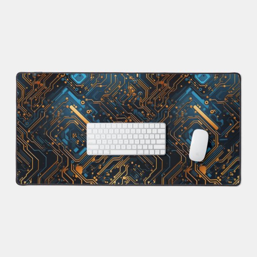 Elektronische Circuit Desk Mat (Keyboard & Muis)