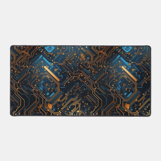 Elektronische Circuit Desk Mat (Voorkant)