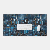 Elektronische Circuit Desk Mat (Keyboard & Muis)