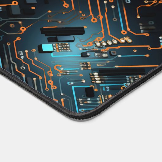 Elektronische Circuit Desk Mat (Hoek)