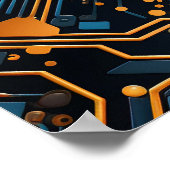 Elektronische Circuit Poster (Hoek)