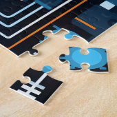 Elektronische Circuit puzzel (Zijkant)