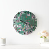 Elektronische circuitnaald grote klok (Huis)